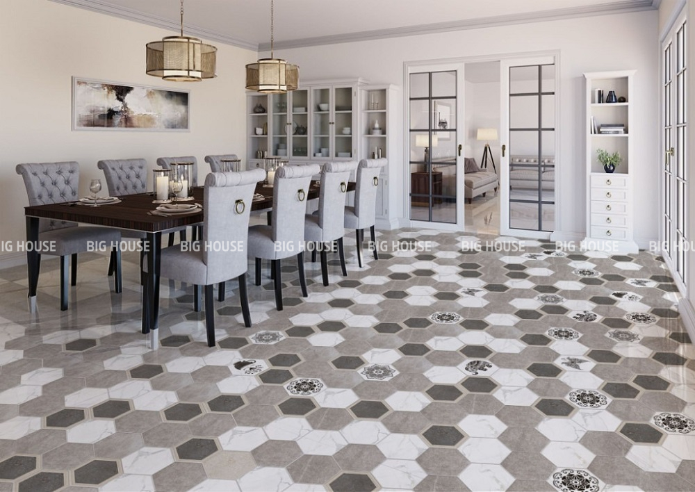 1m2 gạch lục giác bao nhiêu viên? Cách tính định mức gạch