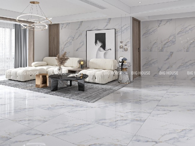 Top mẫu gạch ốp tường phòng khách 60×120 đẹp nhất 2026